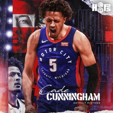 鲸鱼体育下载-2021NBA选秀大会 坎宁安当选状元 格林榜眼